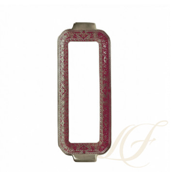 Блюдо для пирога 39х15,5см коллекции Matignon Cerise Platin бренда Haviland