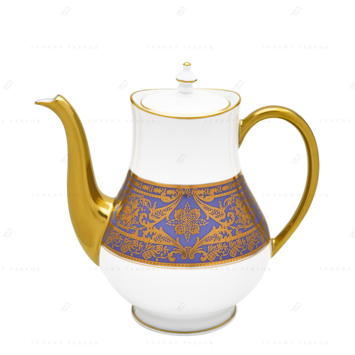 Кофейник 1,2л коллекции Matignon Lavande Or бренда Haviland
