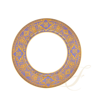Тарелка сервировочная 31см коллекции Matignon Lavande Or бренда Haviland