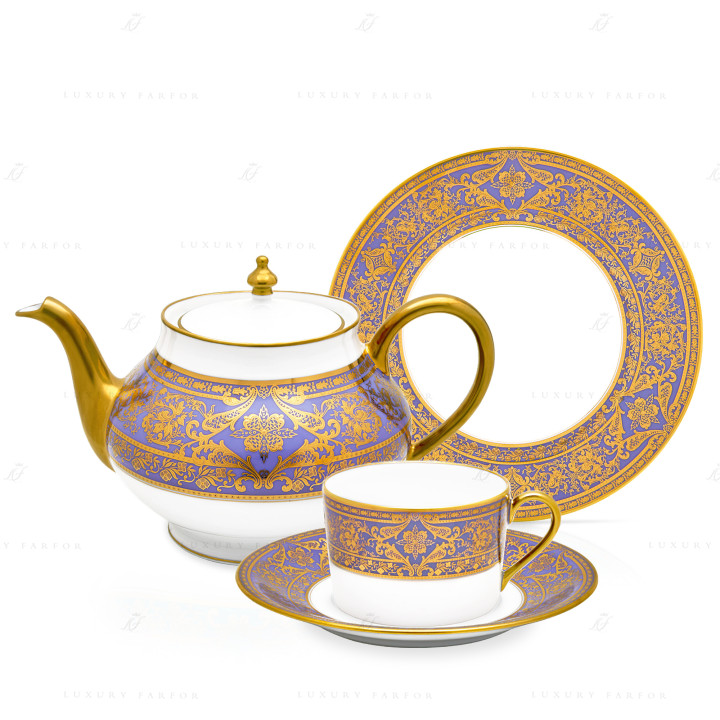 Коллекция Matignon Lavande Or бренда Haviland