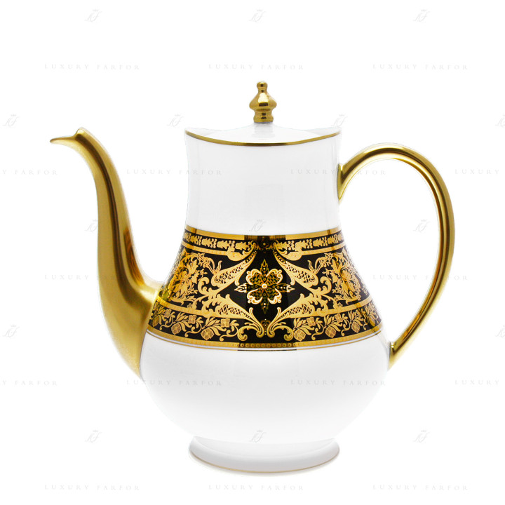 Кофейник 1,2л коллекции Matignon Noir бренда Haviland