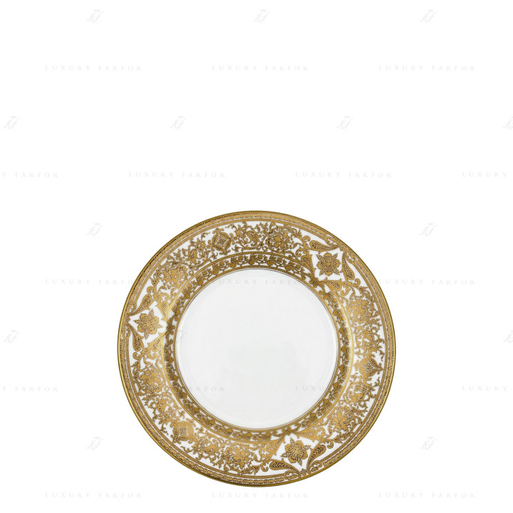 Тарелка десертная 16см коллекции Matignon Or бренда Haviland