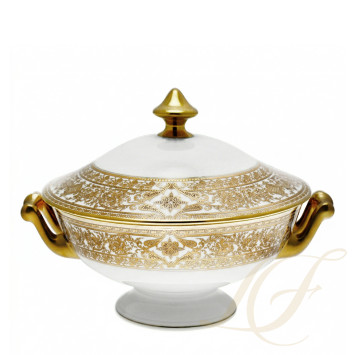 Супница 2л коллекции Matignon Or бренда Haviland