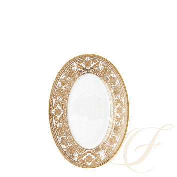 Блюдо для гарнира 23х16,5см коллекции Matignon Or бренда Haviland