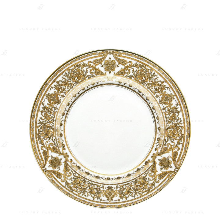 Тарелка главная 28см коллекции Matignon Or бренда Haviland