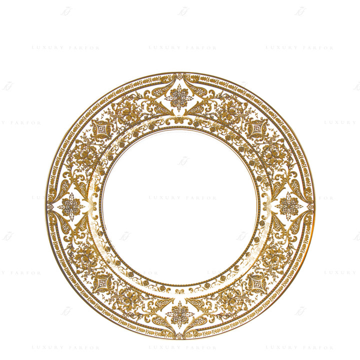 Тарелка сервировочная 31см коллекции Matignon Or бренда Haviland