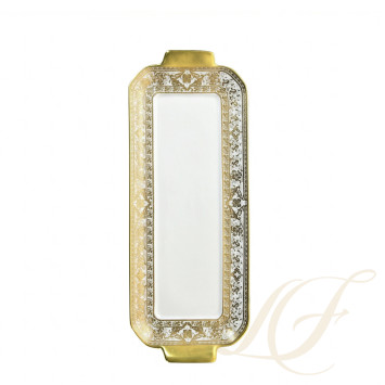 Блюдо для пирога 39х15,5см коллекции Matignon Or бренда Haviland