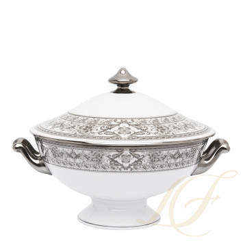 Супница 2л коллекции Matignon Platin бренда Haviland