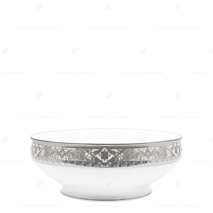 Салатник 27,5см коллекции Matignon Platin бренда Haviland
