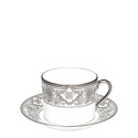 Чашка чайная с блюдцем 0,14л коллекции Matignon Platin бренда Haviland