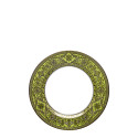 Тарелка закусочная 19см коллекции Matignon Vert Pomme Platin бренда Haviland