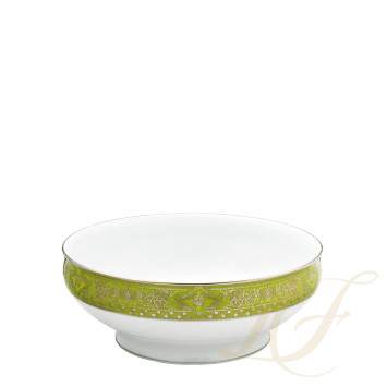 Салатник 27,5см коллекции Matignon Vert Pomme Platin бренда Haviland