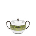 Сахарница 0,28л коллекции Matignon Vert Pomme Platin бренда Haviland