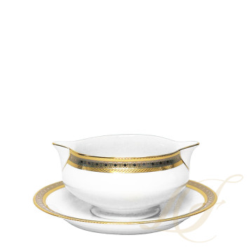 Соусник с подставкой 0,3л коллекции Place Vendome бренда Haviland