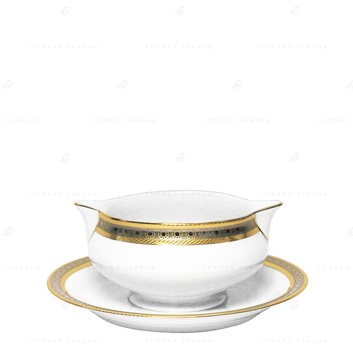 Соусник с подставкой 0,3л коллекции Place Vendome бренда Haviland