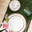 Тарелка главная 28см коллекции Plumes Or бренда Haviland