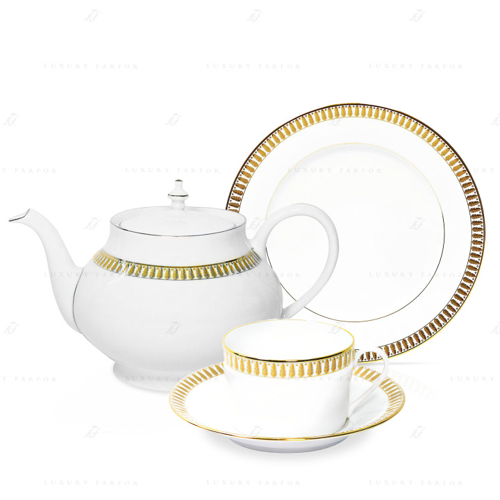 Коллекция Plumes Or бренда Haviland