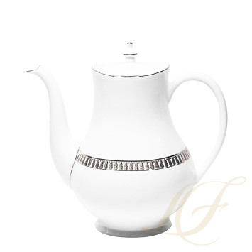Кофейник 1,2л коллекции Plumes Platin бренда Haviland