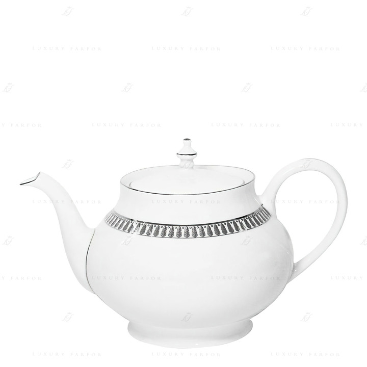 Чайник 1,2л коллекции Plumes Platin бренда Haviland