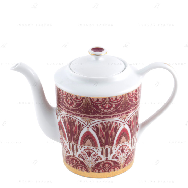 Чайник 1л коллекции Reves Du Nil Pourpre бренда Haviland
