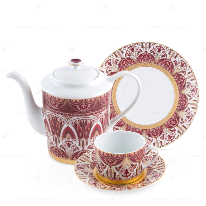 Коллекция Reves Du Nil Pourpre бренда Haviland