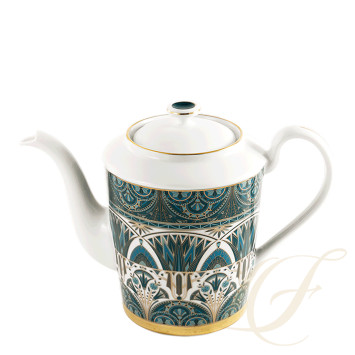 Чайник 1л коллекции Reves Du Nil Vert Or бренда Haviland