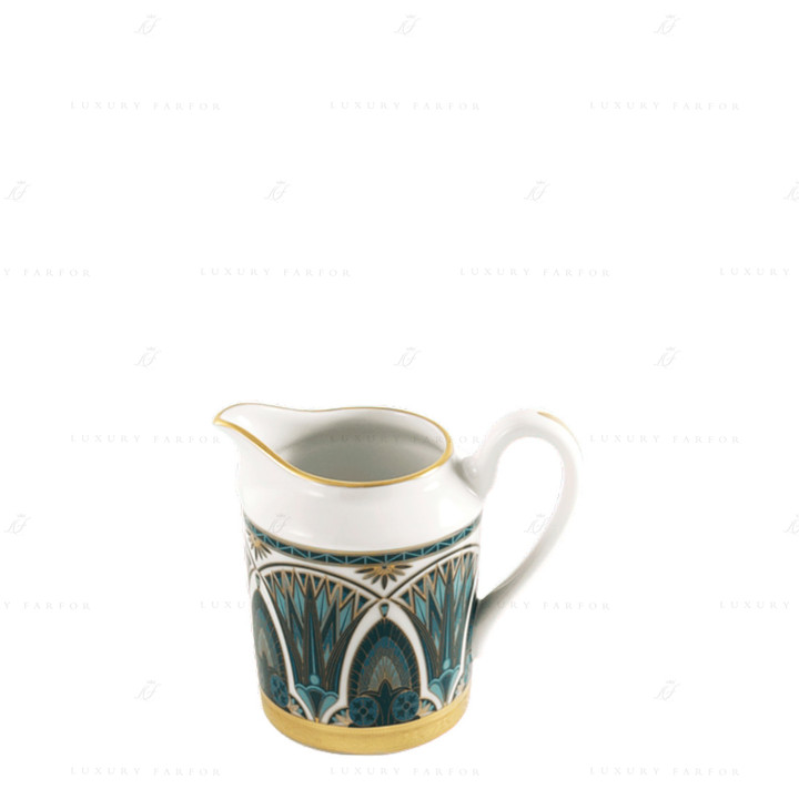 Молочник 0,15л коллекции Reves Du Nil Vert Or бренда Haviland
