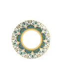 Тарелка закусочная 22,5см коллекции Reves Du Nil Vert Or бренда Haviland