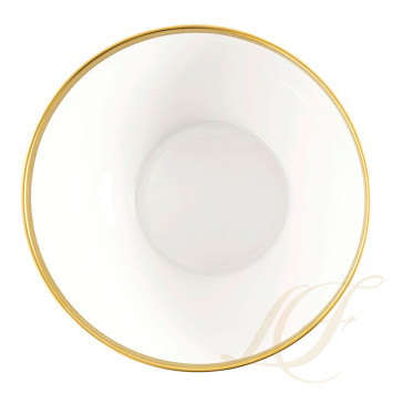 Салатник 23,5см коллекции Reves Du Nil Vert Or бренда Haviland