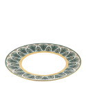 Тарелка главная 28см коллекции Reves Du Nil Vert Or бренда Haviland