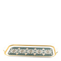 Блюдо для пирога 39х15,5см коллекции Reves Du Nil Vert Or бренда Haviland