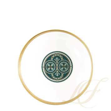 Чаша для риса 13см коллекции Reves Du Nil Vert Or бренда Haviland