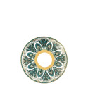 Тарелка десертная 16см коллекции Reves Du Nil Vert Or бренда Haviland