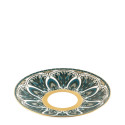 Тарелка десертная 16см коллекции Reves Du Nil Vert Or бренда Haviland