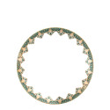 Тарелка главная 28см коллекции Reves Du Nil Vert Or бренда Haviland
