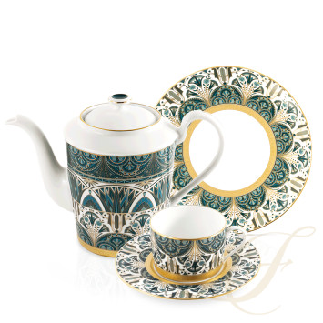 Коллекция Reves Du Nil Vert Or бренда Haviland