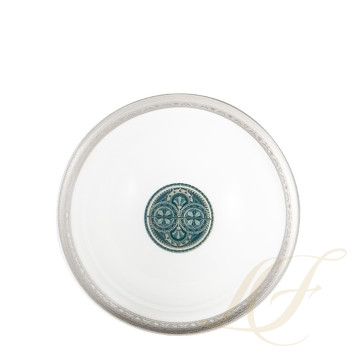 Чаша для риса 13см коллекции Reves Du Nil Vert Platin бренда Haviland
