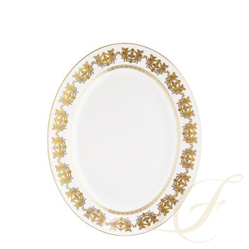 Блюдо овальное 34,5см коллекции Ritz Imperial бренда Haviland
