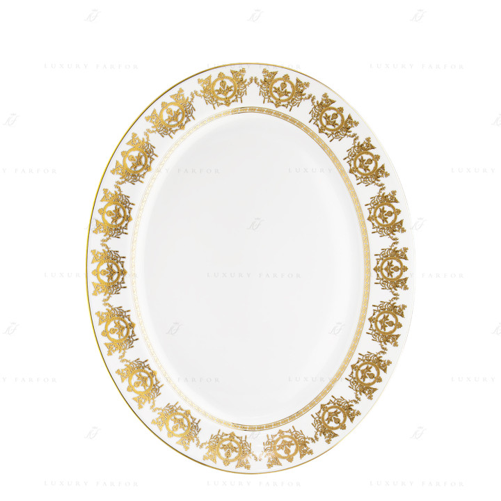 Блюдо овальное 40см коллекции Ritz Imperial бренда Haviland