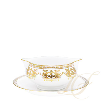 Соусник с подставкой 0,3л коллекции Ritz Imperial бренда Haviland