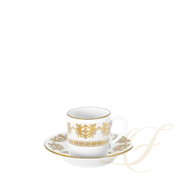 Чашка кофейная с блюдцем 0,075л коллекции Ritz Imperial бренда Haviland