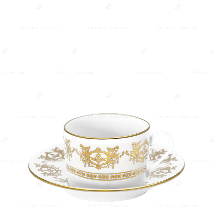Чашка чайная с блюдцем 0,14л коллекции Ritz Imperial бренда Haviland