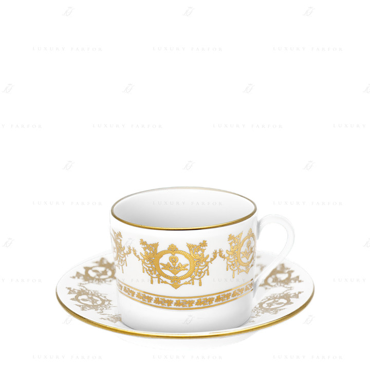 Чашка для завтрака с блюдцем 0,3л коллекции Ritz Imperial бренда Haviland