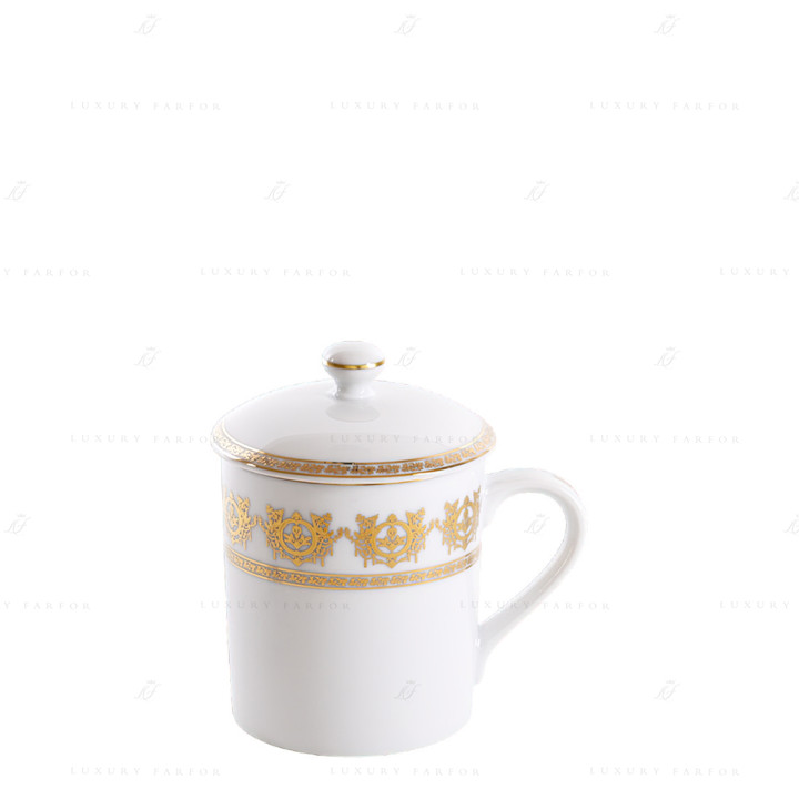 Кружка с крышкой 0,27л коллекции Ritz Imperial бренда Haviland