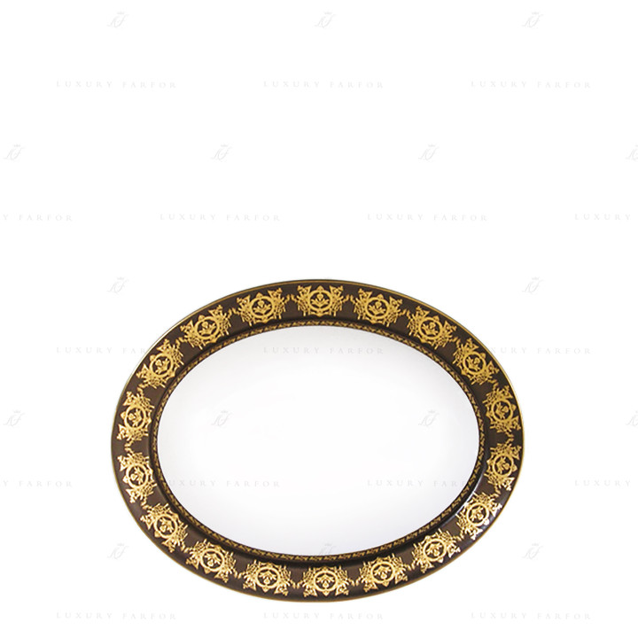 Чаша для овощей 23,5см коллекции Ritz Imperial Bronze бренда Haviland