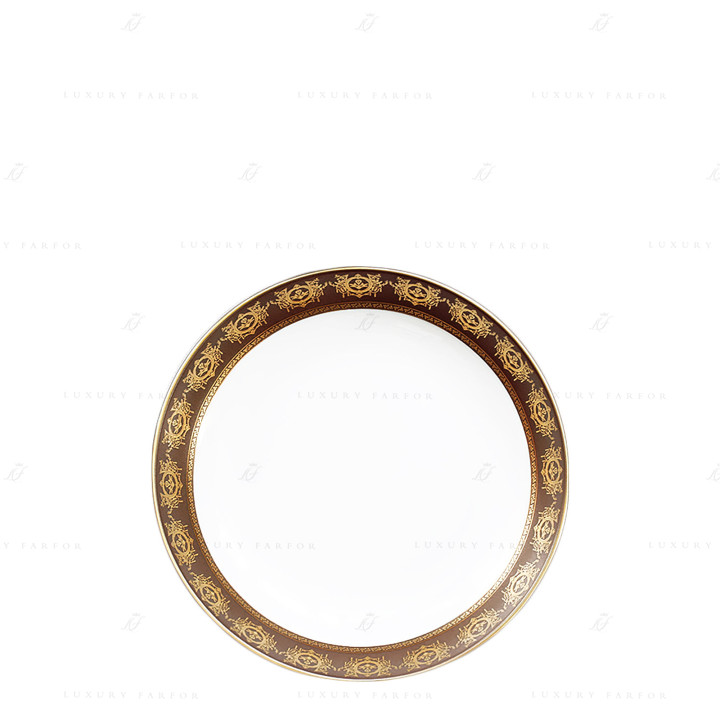 Тарелка суповая 19см коллекции Ritz Imperial Bronze бренда Haviland