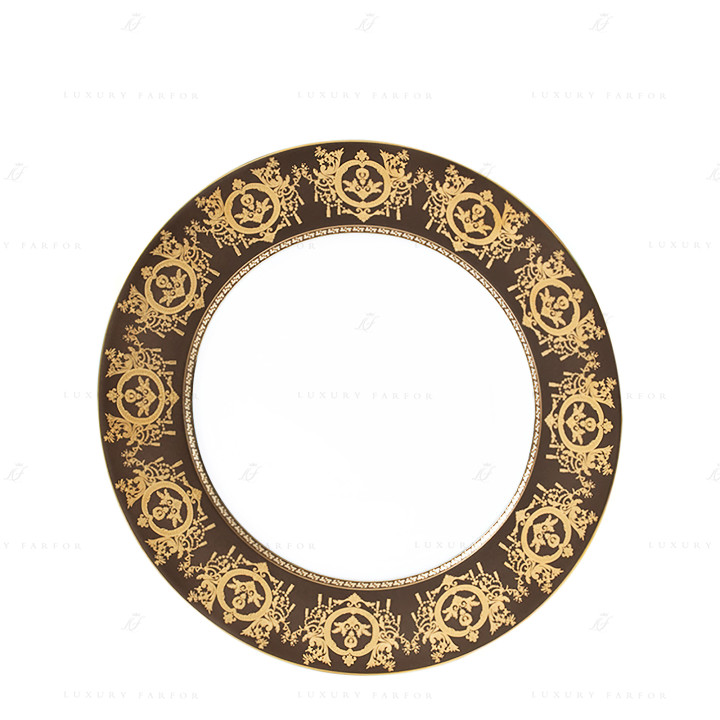 Тарелка подстановочная 31,5см коллекции Ritz Imperial Bronze бренда Haviland