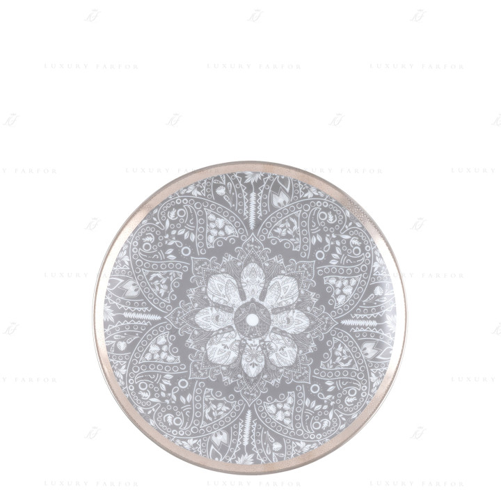 Тарелка закусочная 22,5см коллекции Romane Gris бренда Haviland