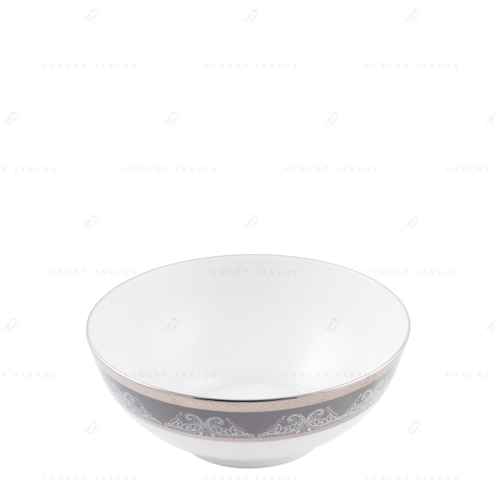 Салатник 23,5см коллекции Romane Gris бренда Haviland