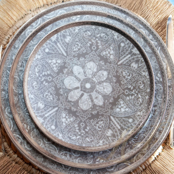 Тарелка сервировочная 32см коллекции Romane Gris бренда Haviland